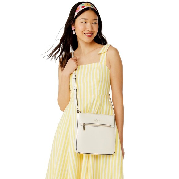 New Kate Spade Sadie North South Crossbody Meringue - Picture 5 of 5